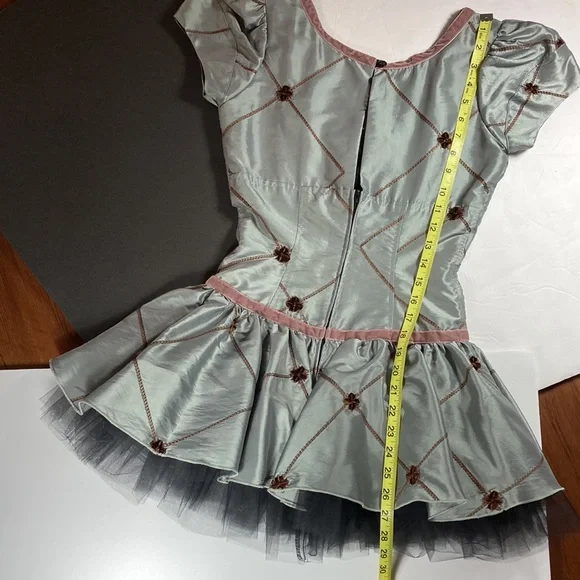 Shrine of Hollywood, Medieval Inspired Micro-Mini Dress, Stunning! Final Price - Picture 4 of 6